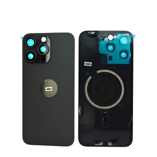 TAPA IP 15 PRO MAX BLACK COMPLETA